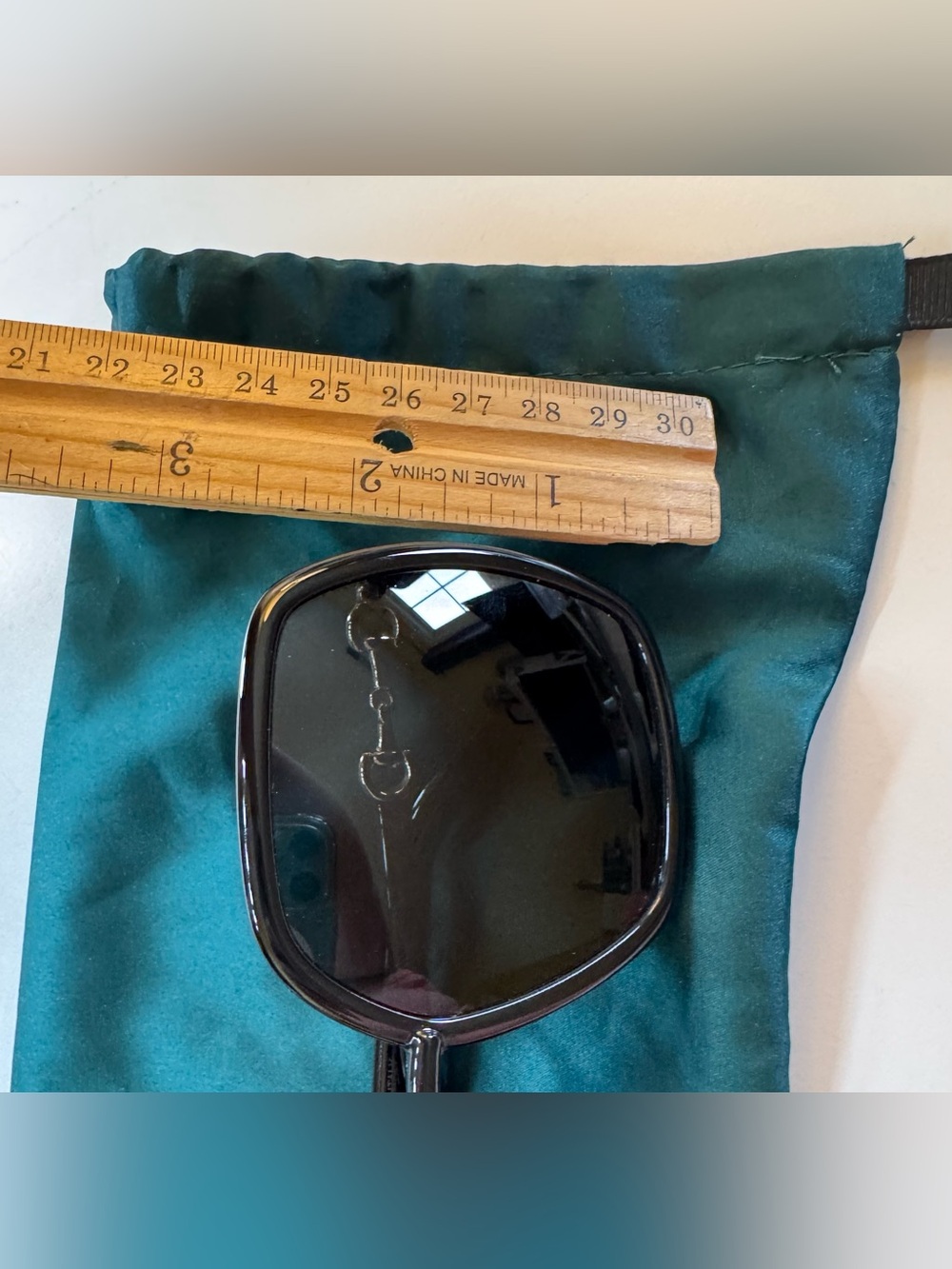 Gucci GG0898SA Oversized Horsebit Sunglasses w/ Case, Dust Bag & Cloth - Picture 9 of 15